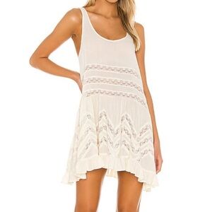 Free People Voile Trapeze Slip Dress